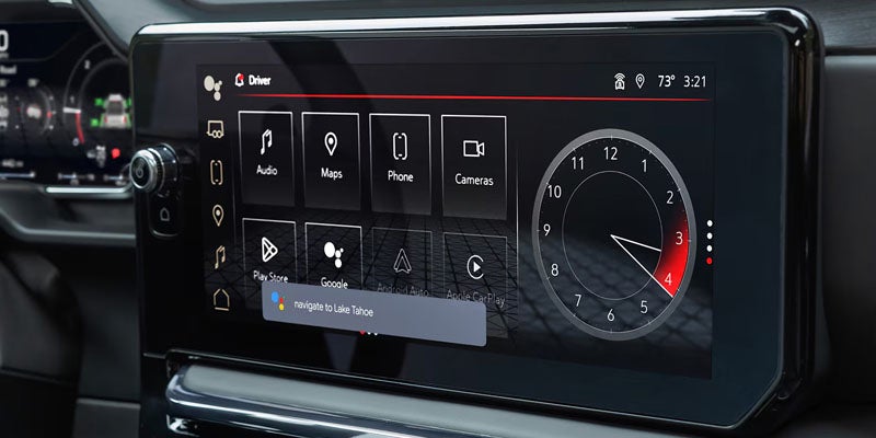 2026 GMC Sierra 1500 40 inches infotainment touchscreen display