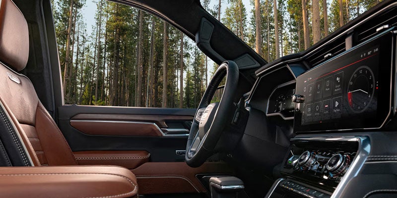 2026 GMC Sierra 1500 premium interior cabin